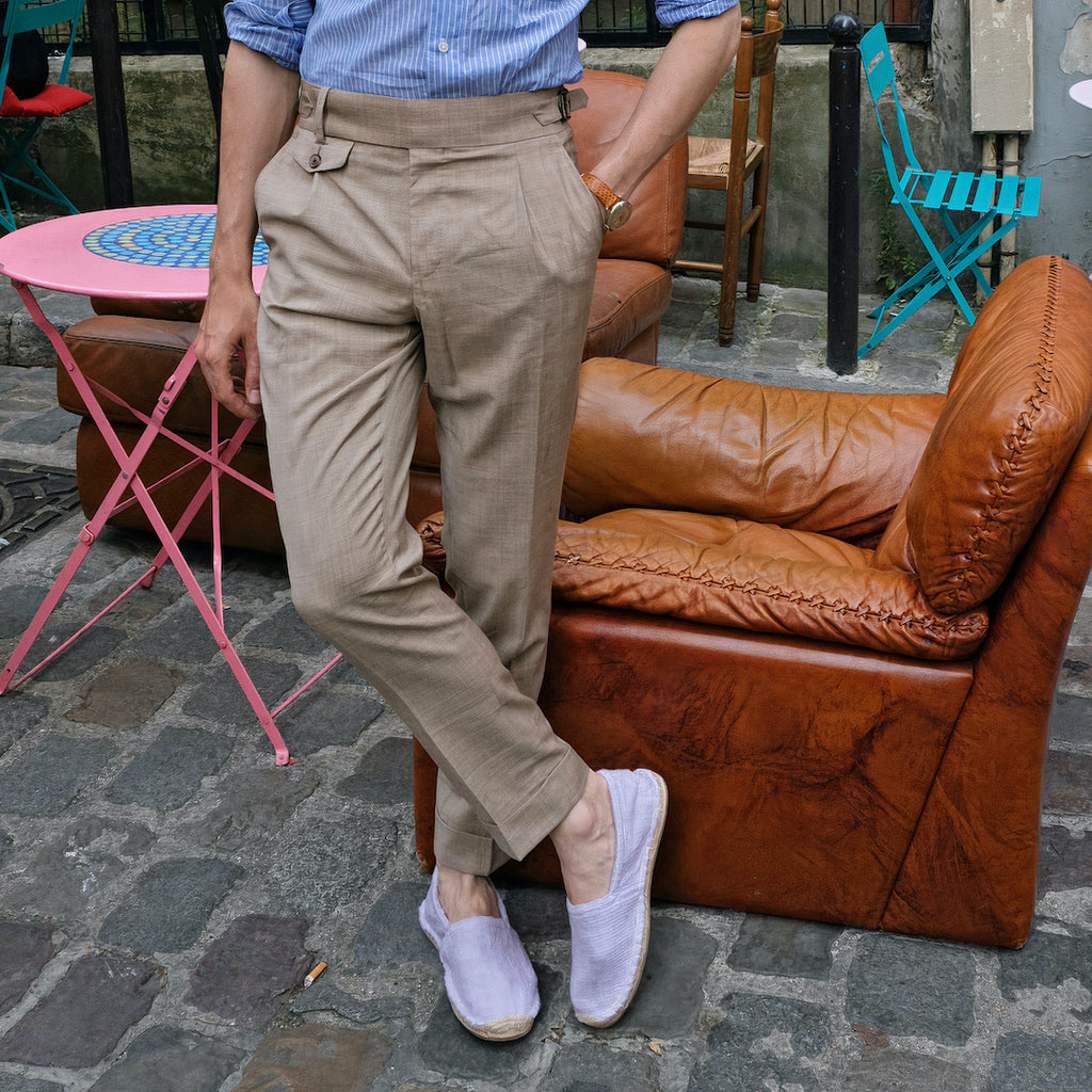 Les espadrilles Naturelles Parme