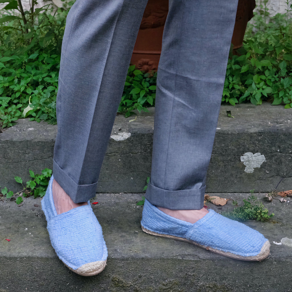 Les espadrilles Naturelles Azur