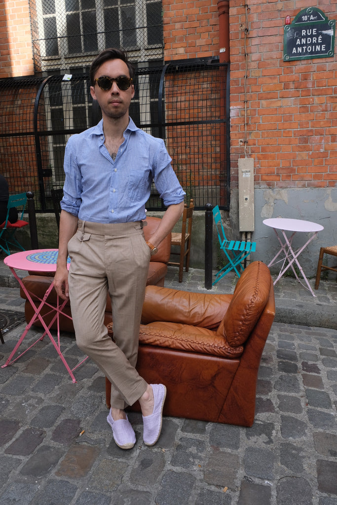 Les espadrilles Naturelles Parme