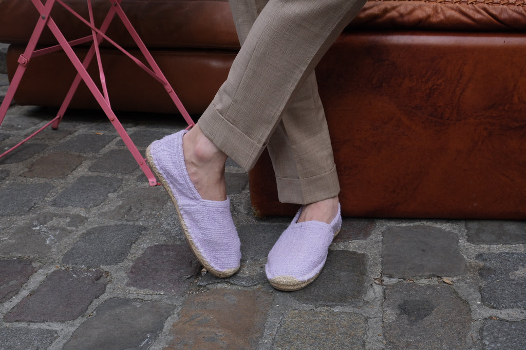 Les espadrilles Naturelles Parme
