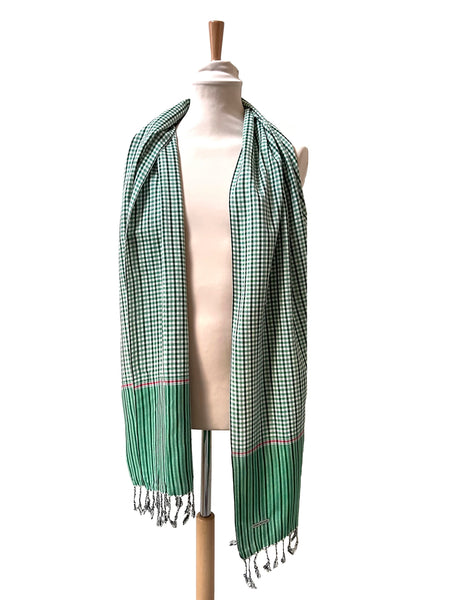 Le Krama Campagnard Vert