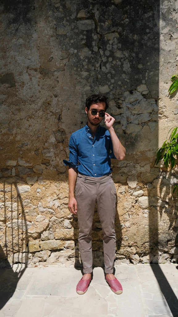 Les espadrilles Diamond Rouge Brique