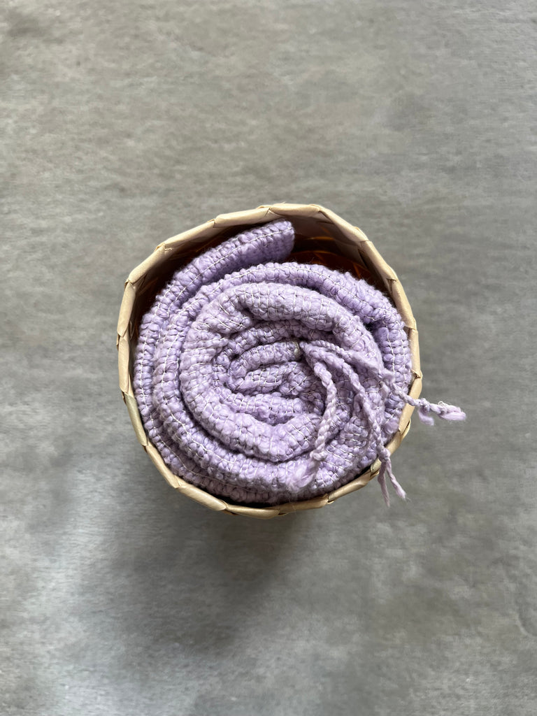 Le Krama Naturel Parme dans son écrin en feuille de palmier - Femme