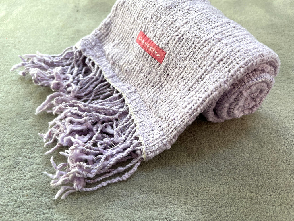 Le Krama Naturel Parme dans son écrin en feuille de palmier - Homme