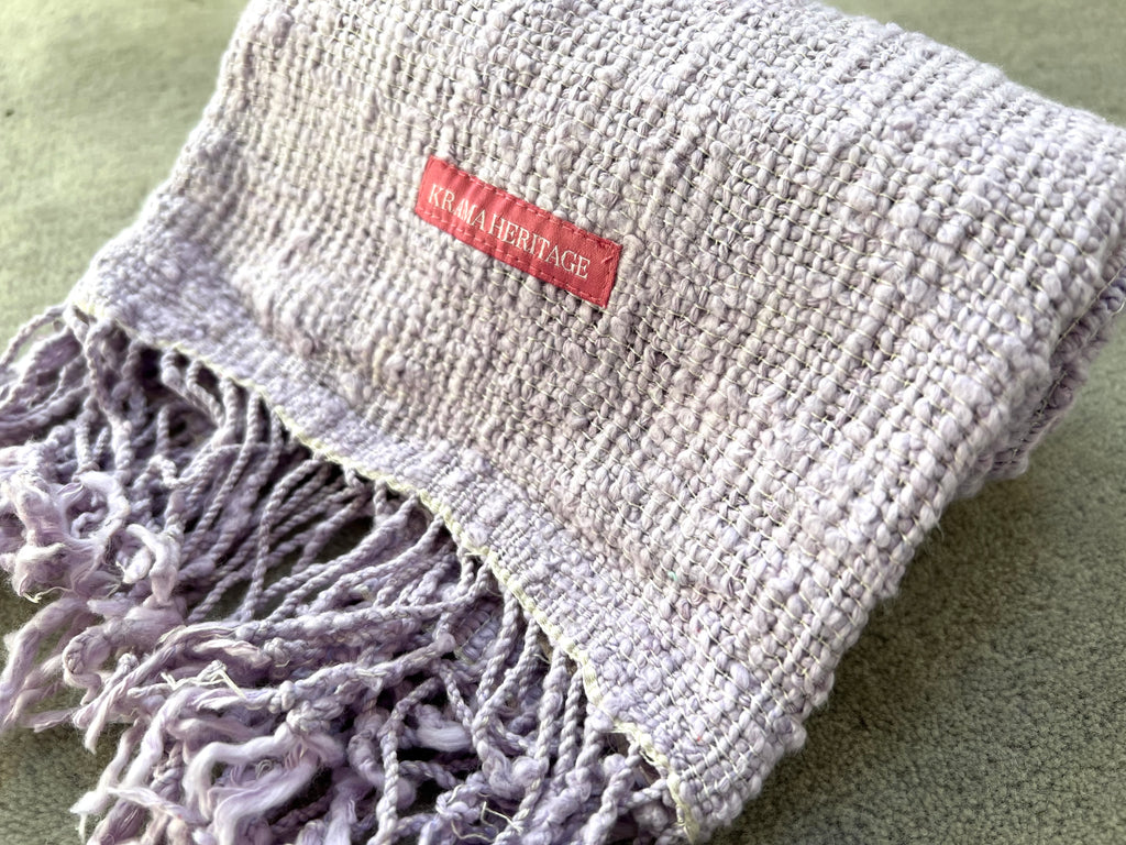 Le Krama Naturel Parme dans son écrin en feuille de palmier - Homme