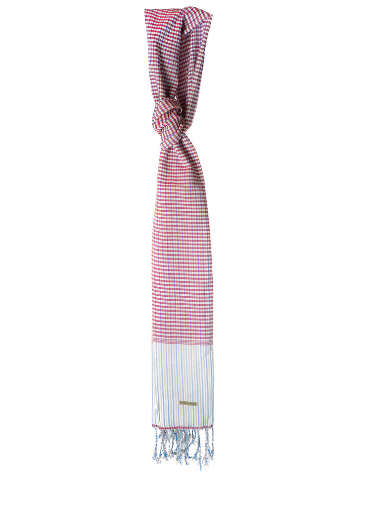 Le Krama Campagnard Rouge Brique