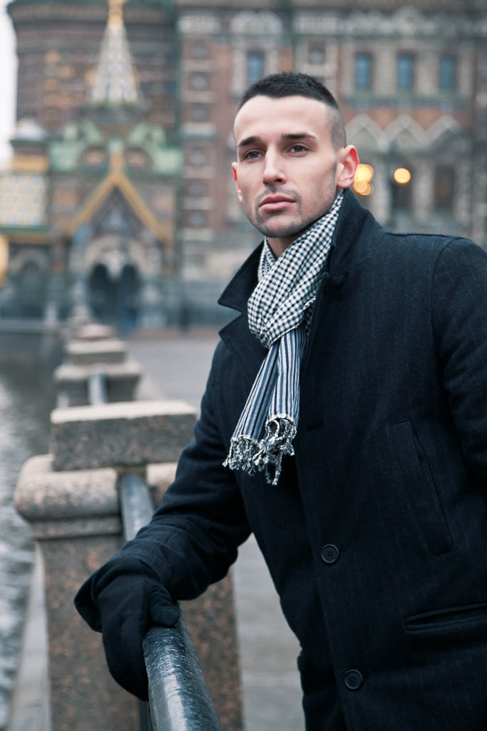 Le Krama Campagnard Bleu Marine