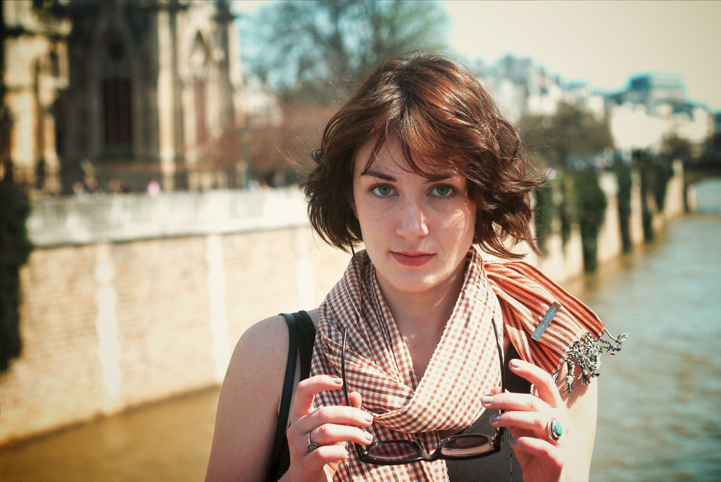 Le Krama Campagnard Orange