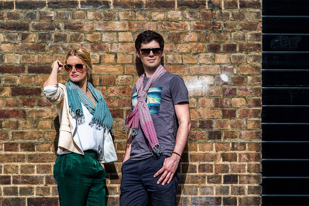 Le Krama Campagnard Rose