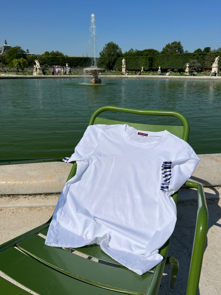 Le T-shirt Krama Bleu - Homme