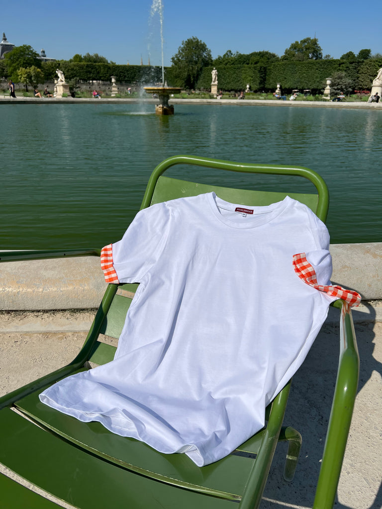 Le T-shirt Krama Orange - Homme