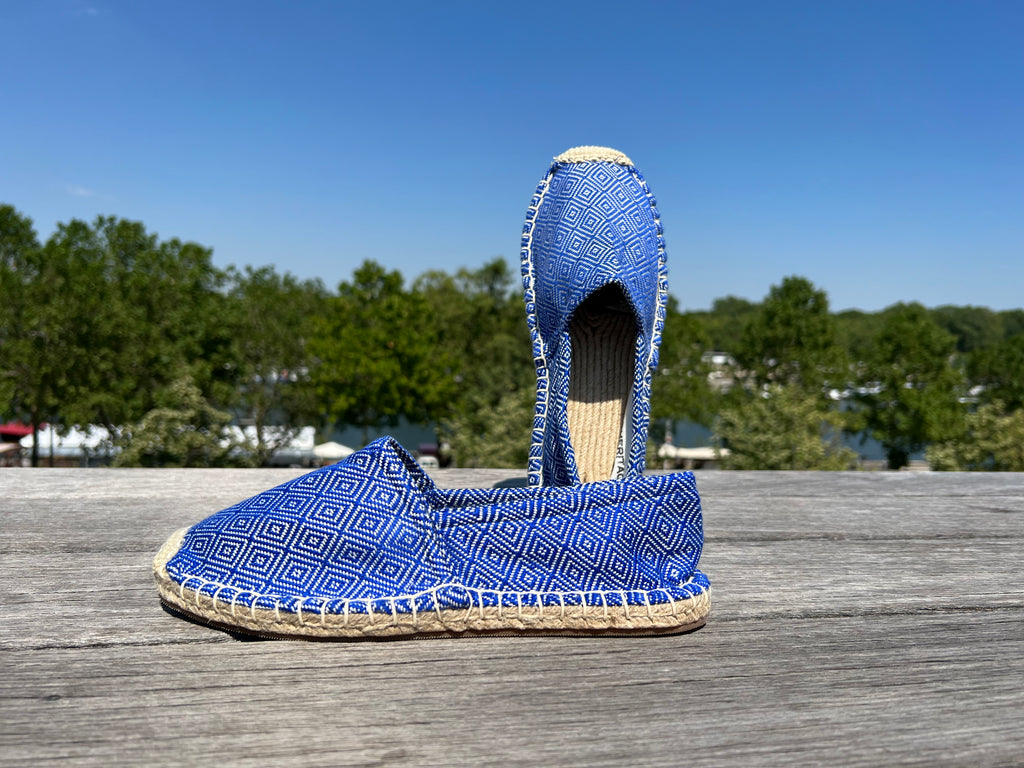 Les espadrilles Diamond Bleu Roi