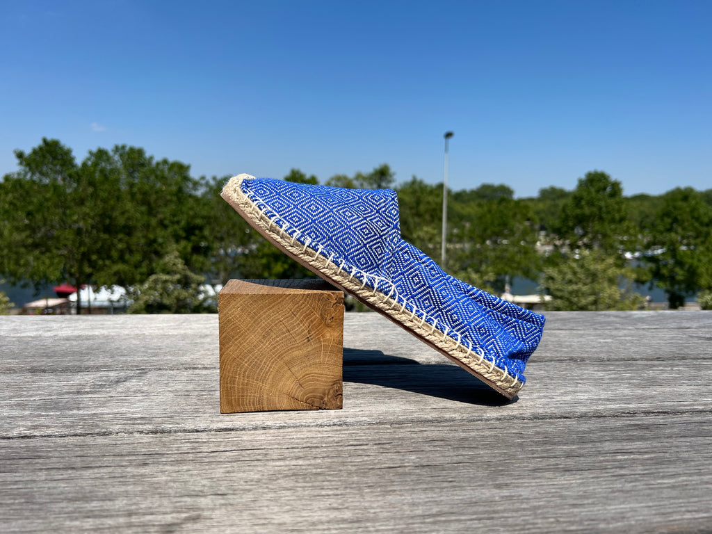 Les espadrilles Diamond Bleu Roi