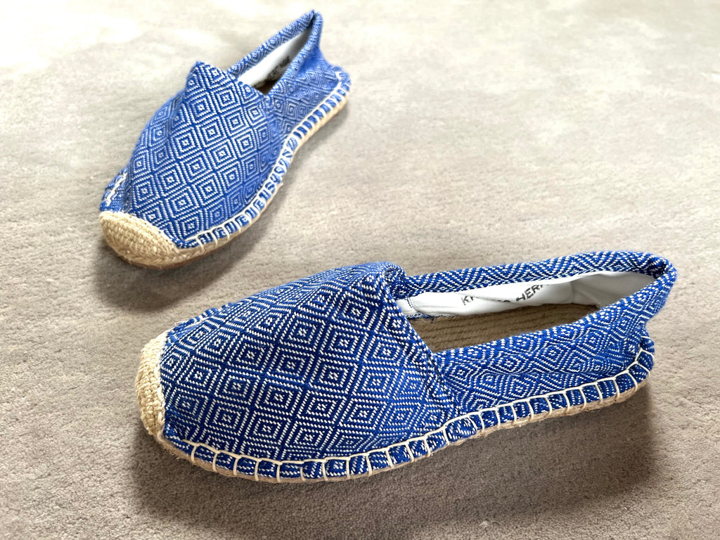 Les espadrilles Diamond Bleu Roi