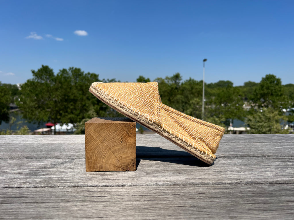 Les espadrilles Diamond Or