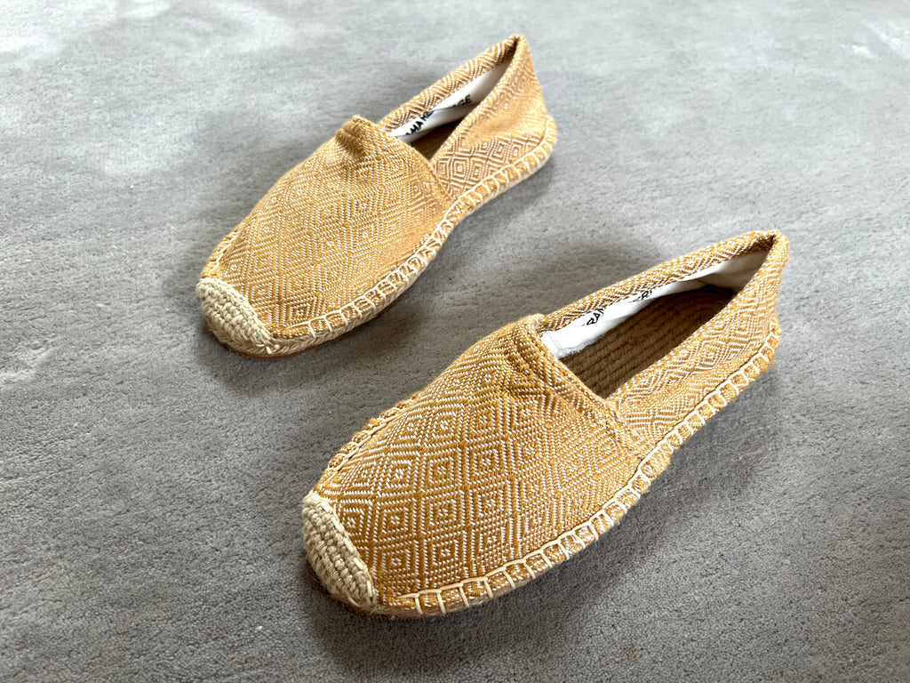Les espadrilles Diamond Or
