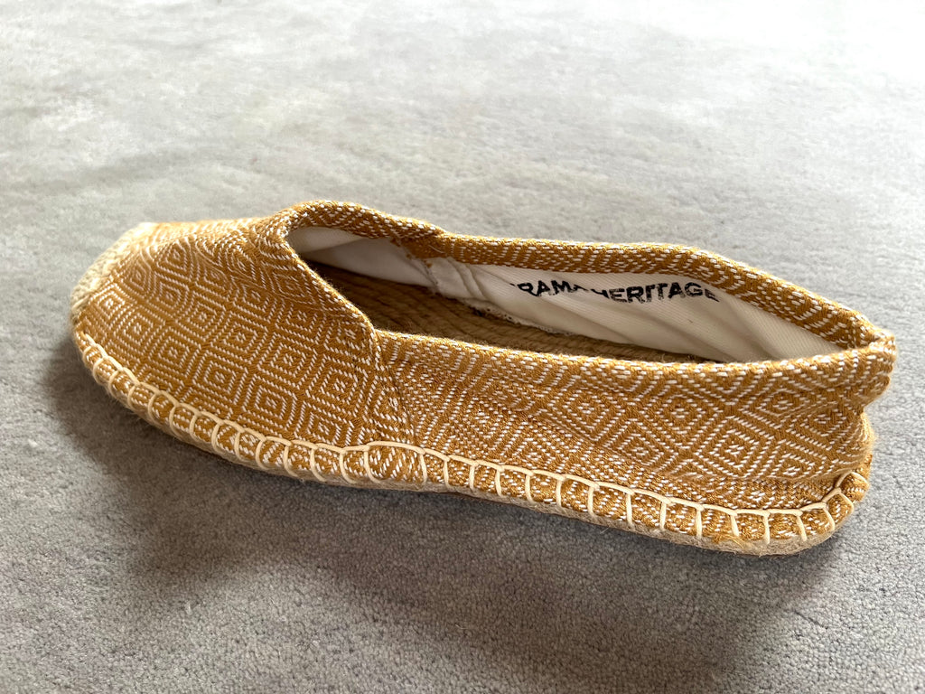 Les espadrilles Diamond Or