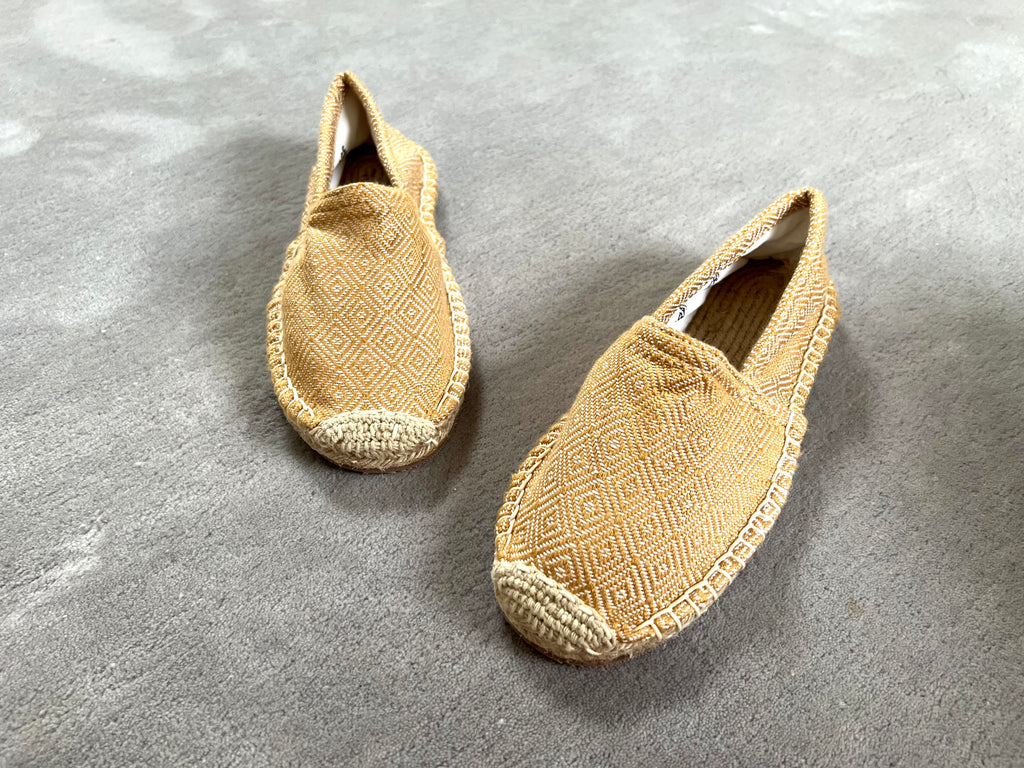Les espadrilles Diamond Or