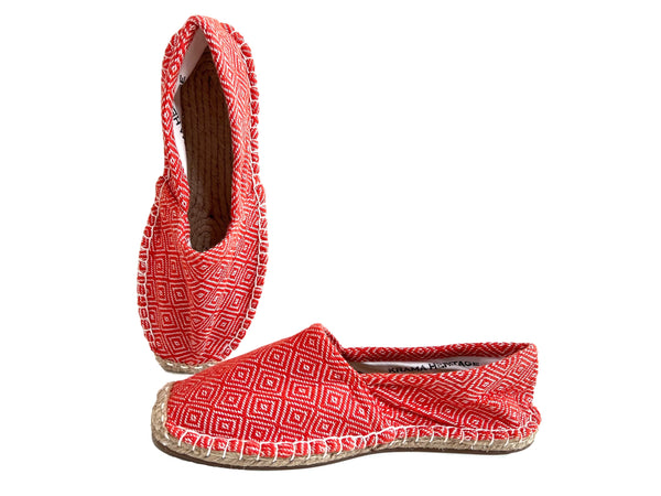Les espadrilles Diamond Orange Corail