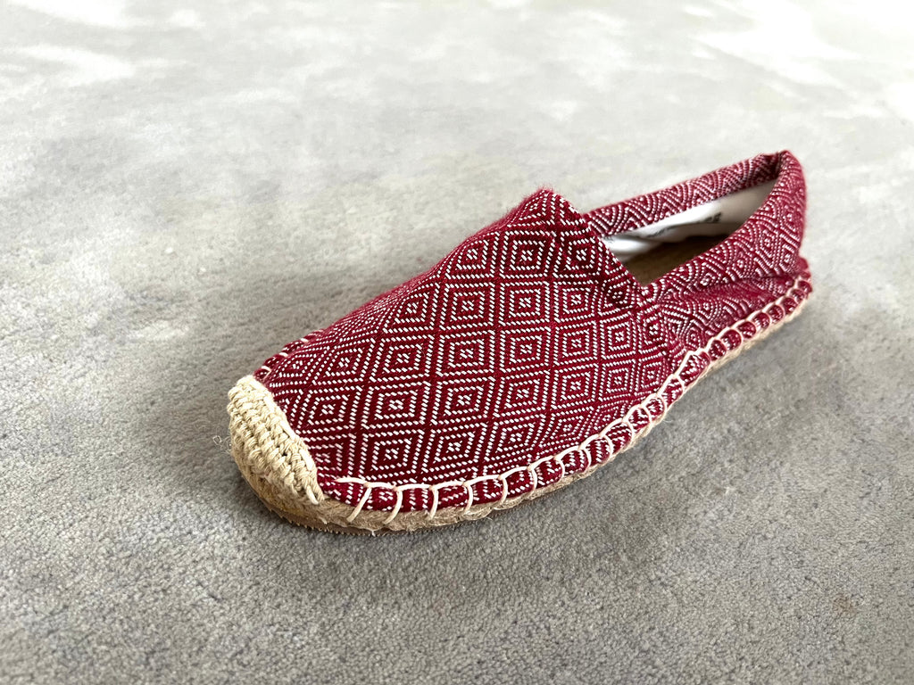 Les espadrilles Diamond Rouge Brique