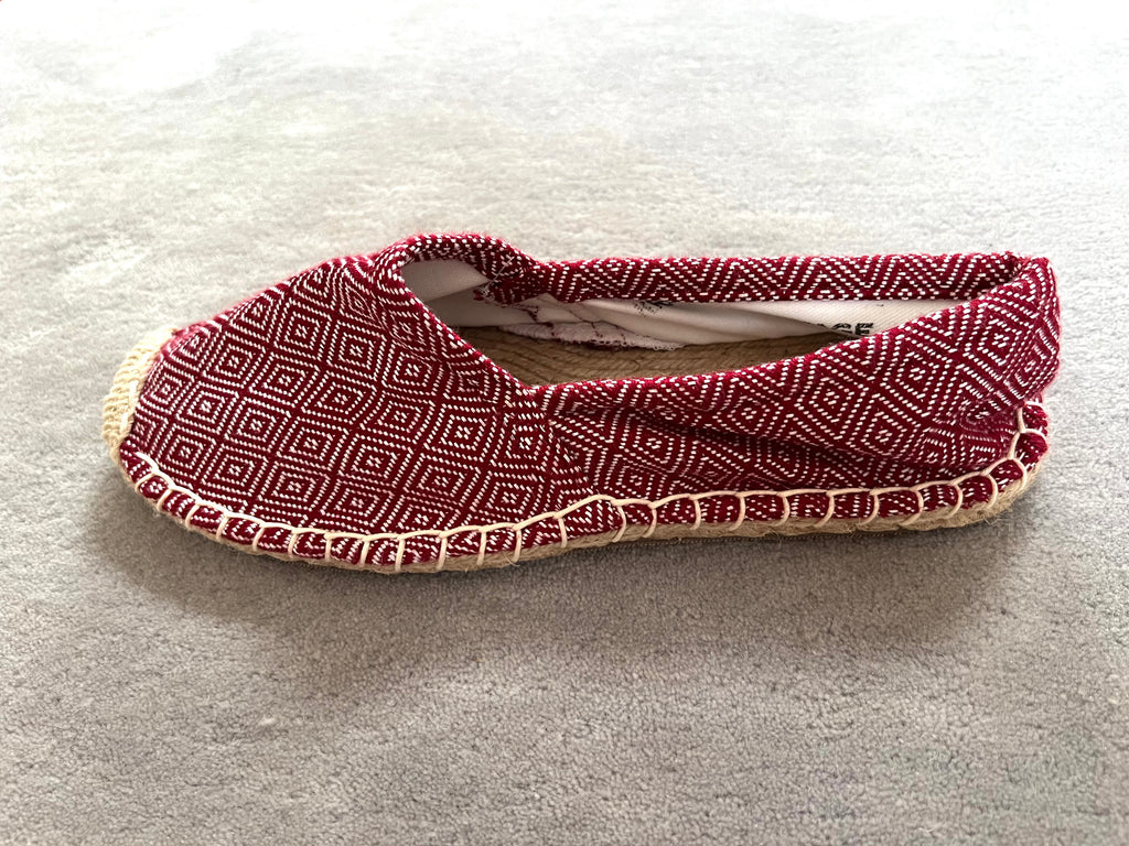 Les espadrilles Diamond Rouge Brique