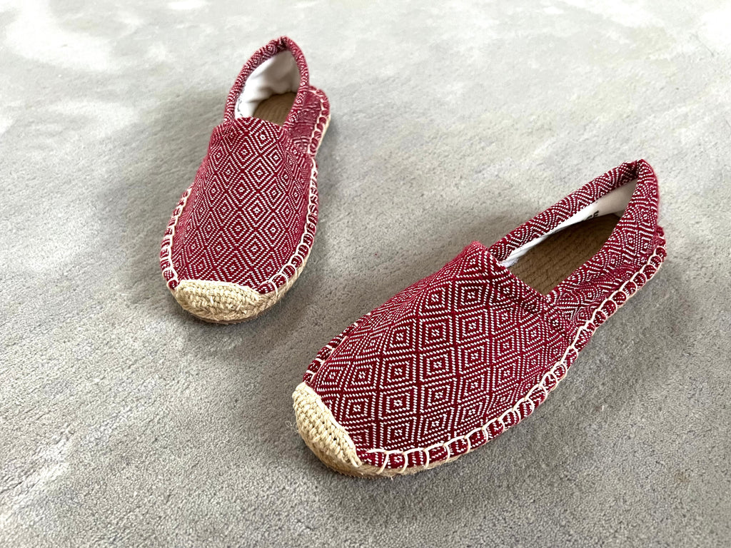 Les espadrilles Diamond Rouge Brique