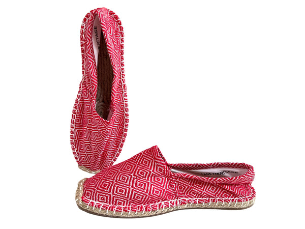 Les espadrilles Diamond Rouge Coquelicot