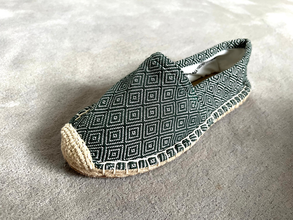 Les espadrilles Diamond Vert Forêt