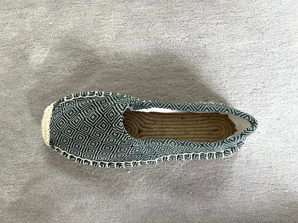 Les espadrilles Diamond Vert Forêt
