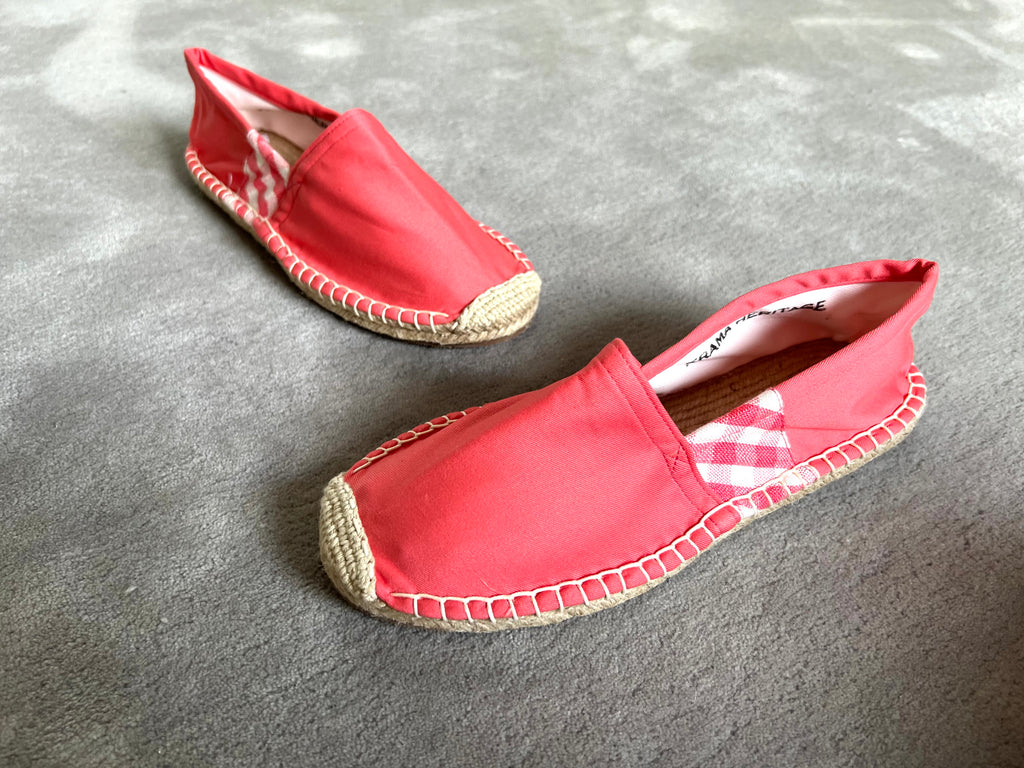 Les espadrilles Krama Rose