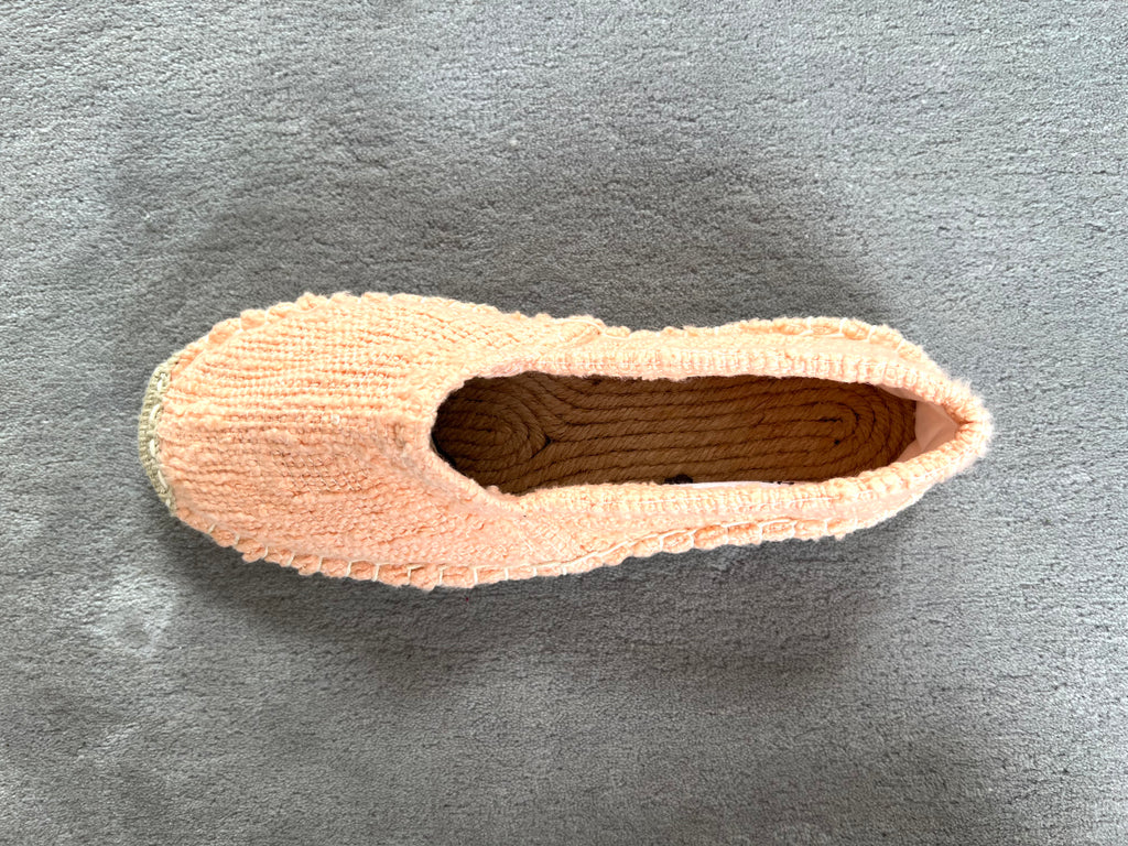 Les espadrilles Naturelles Pêche