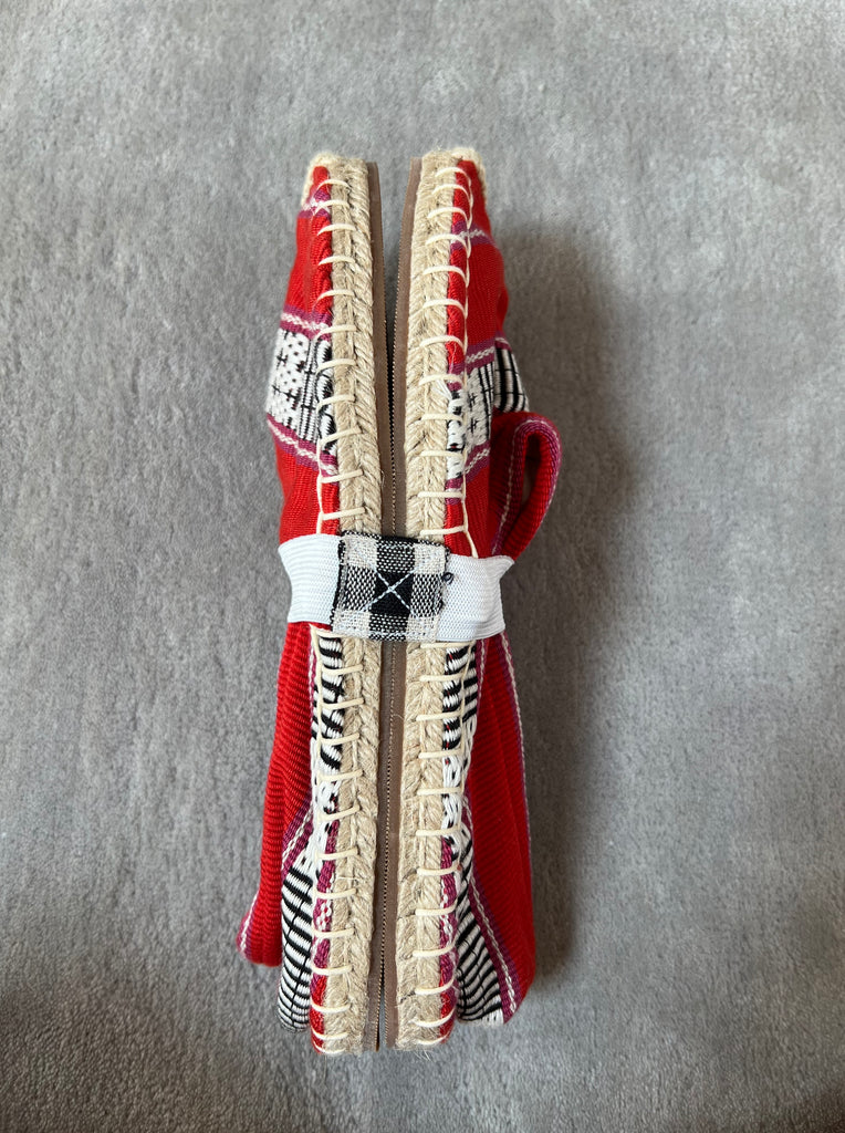 Les espadrilles Ratanakiri Coquelicot