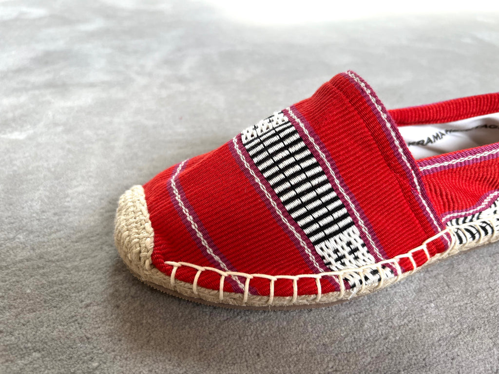 Les espadrilles Ratanakiri Coquelicot
