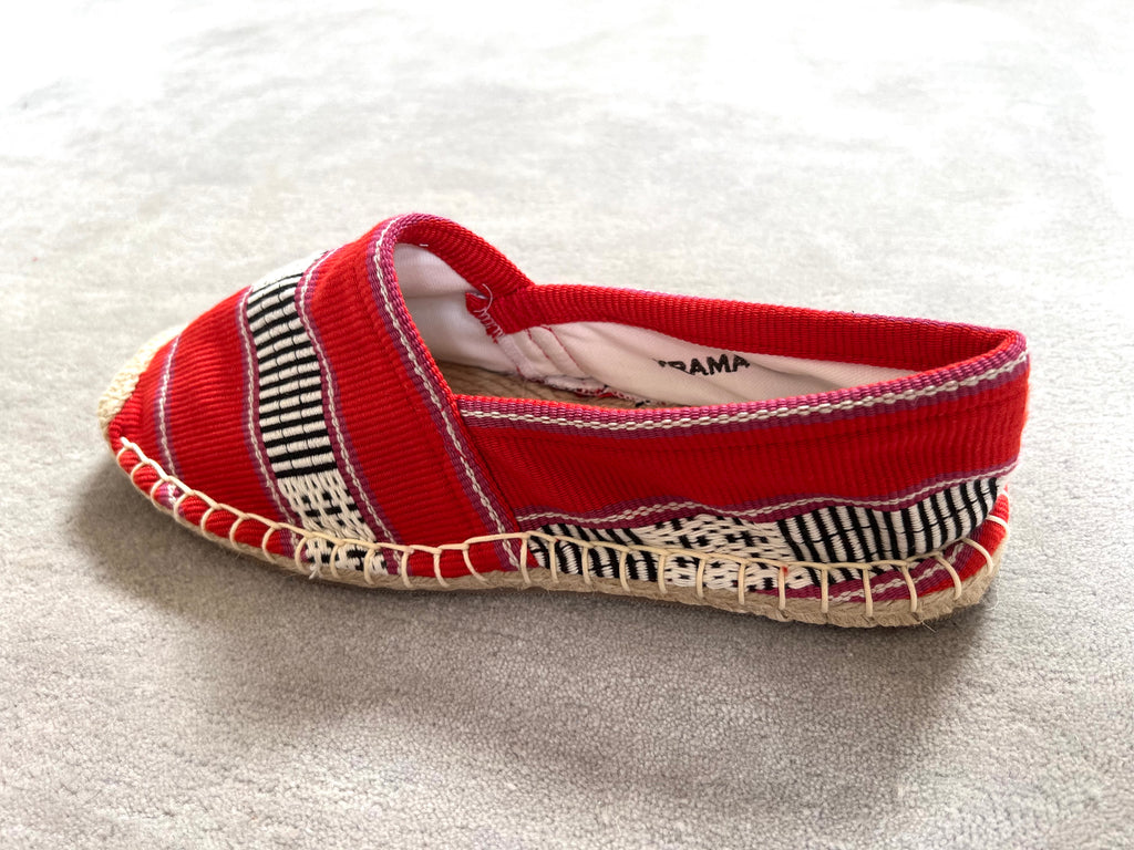 Les espadrilles Ratanakiri Coquelicot