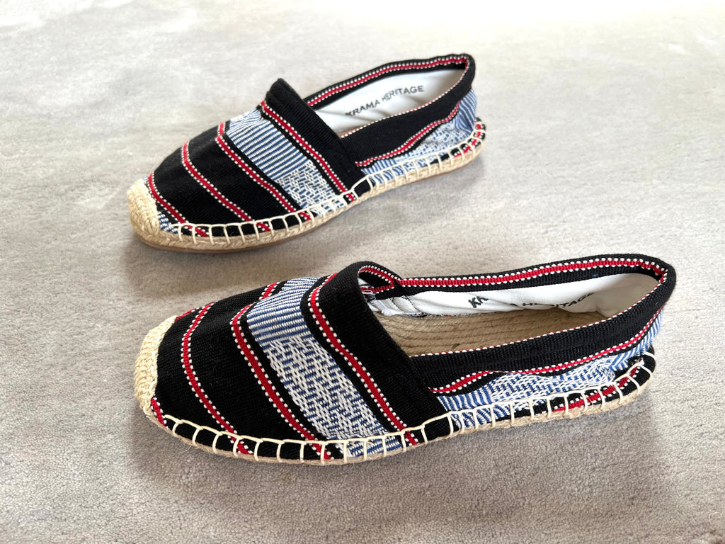 Les espadrilles Ratanakiri Réglisse