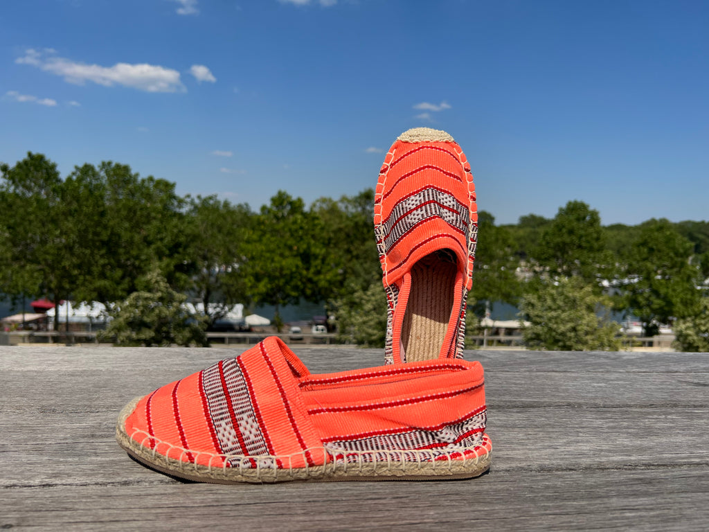 Les espadrilles Ratanakiri Saumon