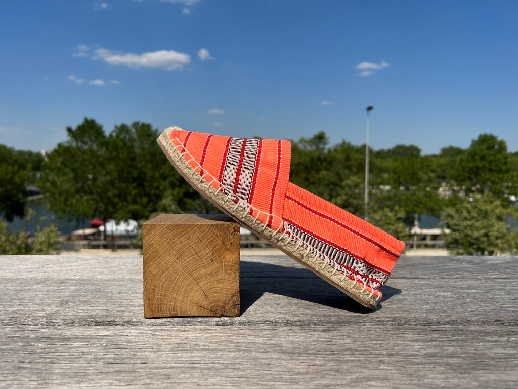 Les espadrilles Ratanakiri Saumon