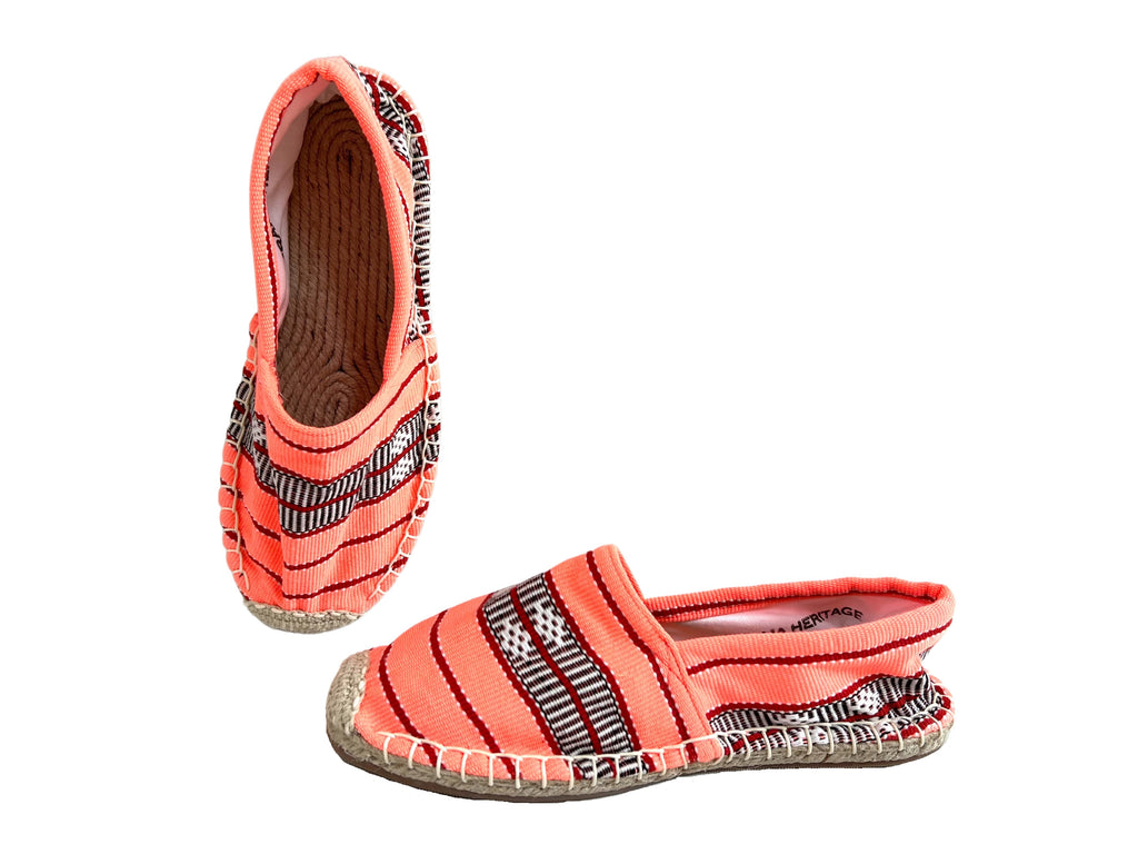 Les espadrilles Ratanakiri Saumon