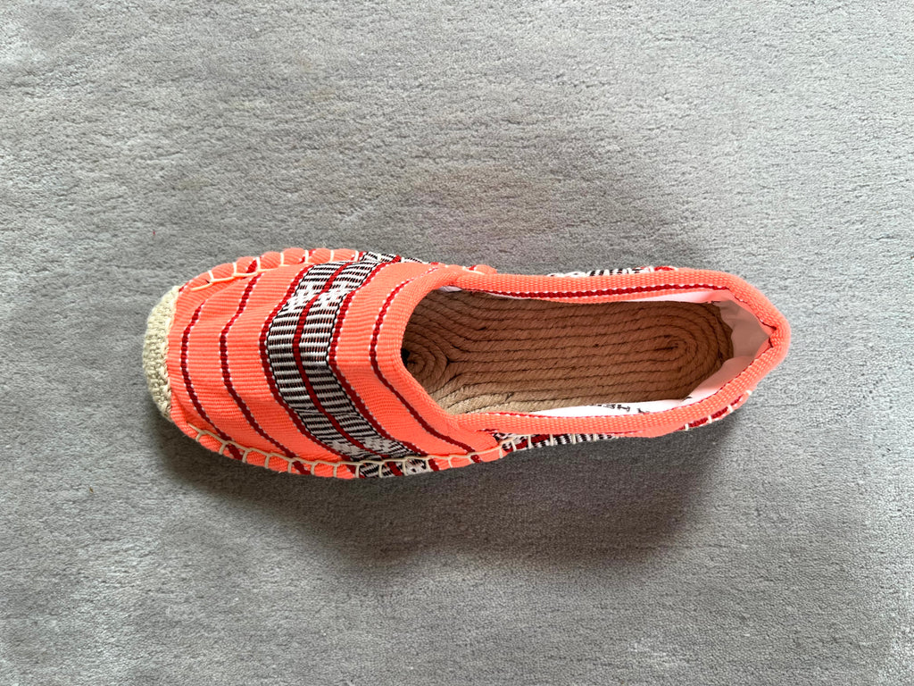 Les espadrilles Ratanakiri Saumon