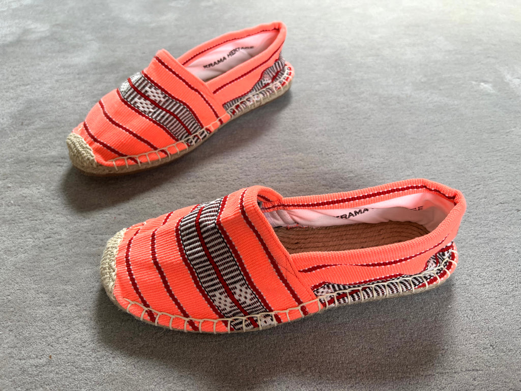 Les espadrilles Ratanakiri Saumon