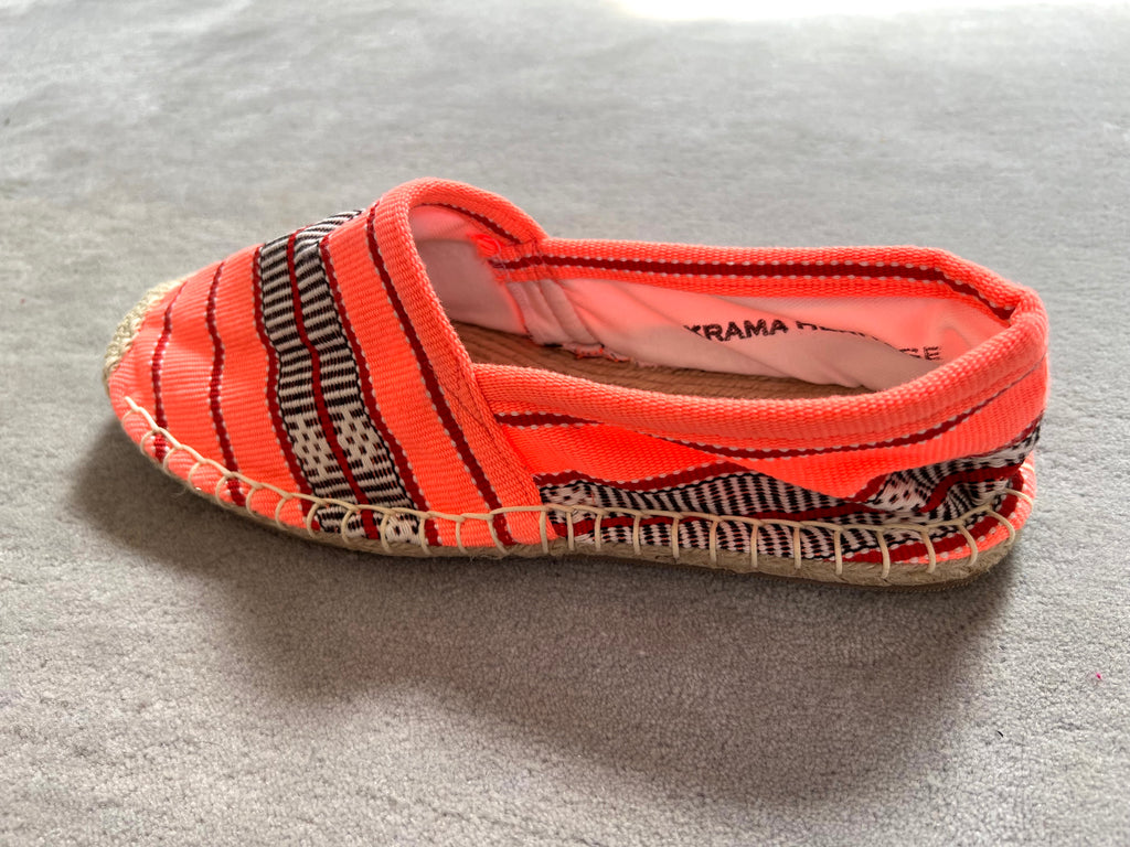 Les espadrilles Ratanakiri Saumon