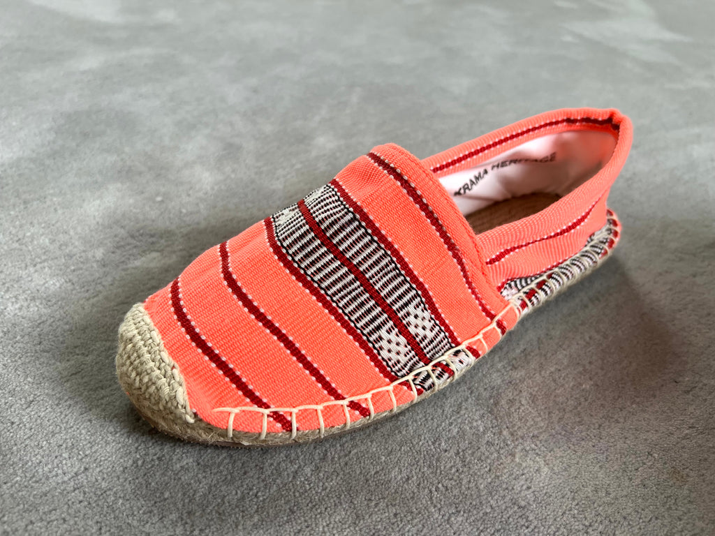 Les espadrilles Ratanakiri Saumon