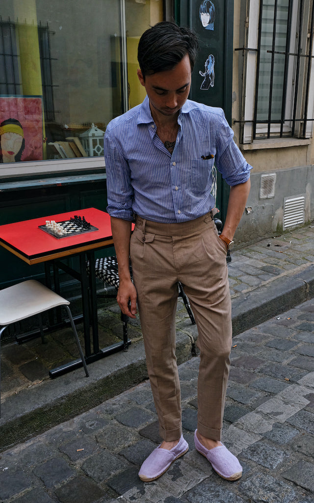 Les espadrilles Naturelles Parme