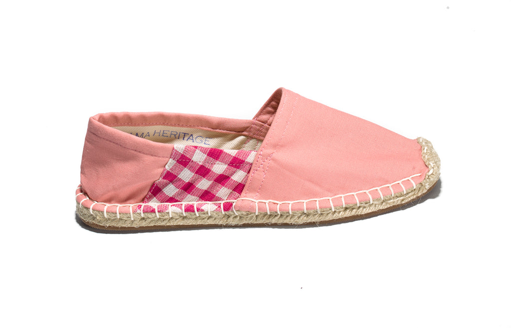 Les espadrilles Krama Rose Pastel