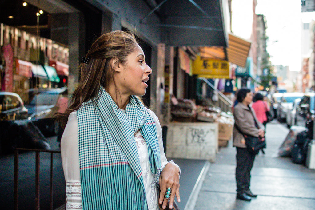 Le Krama Campagnard Vert