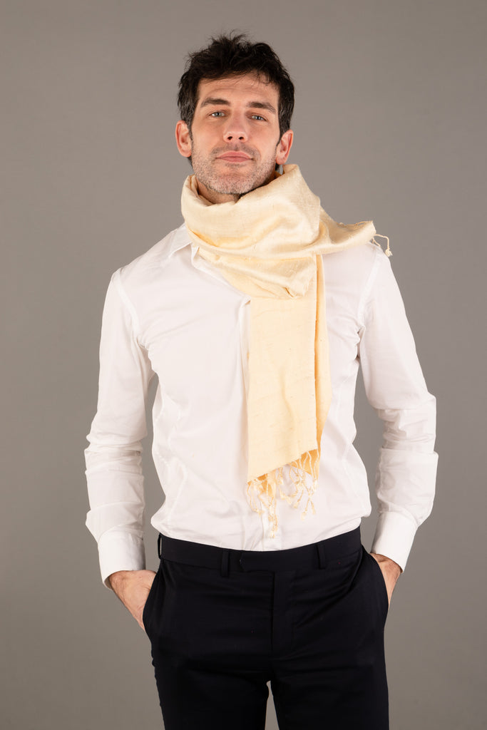 Le Grand Krama Brut Naturel dans son écrin en feuille de palmier - Homme