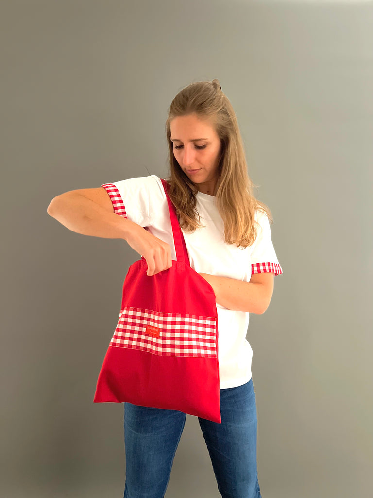 Le T-shirt Krama + le Krabag Rouge