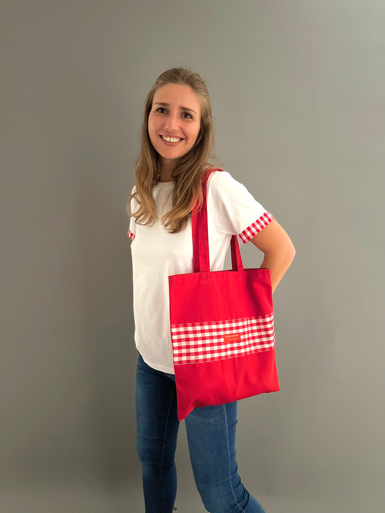 Le T-shirt Krama + le Krabag Rouge