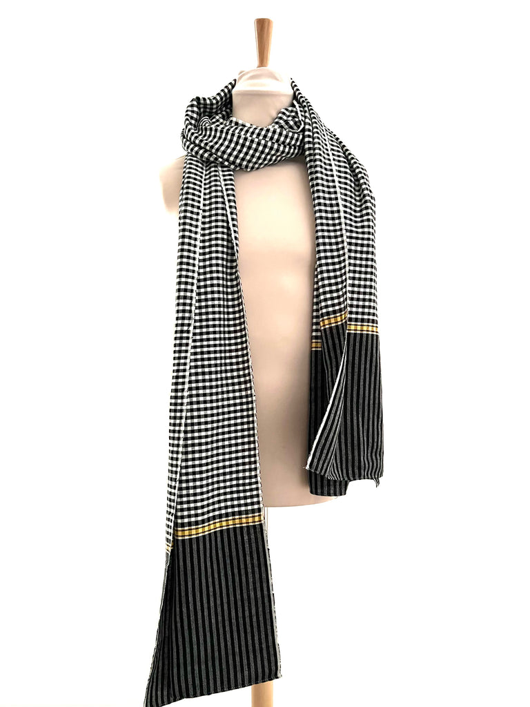 Le Krama Origine Réglisse 3 Tours dans son écrin en feuille de palmier - Femme