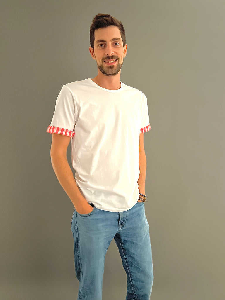 Le T-shirt Krama Rose - Homme